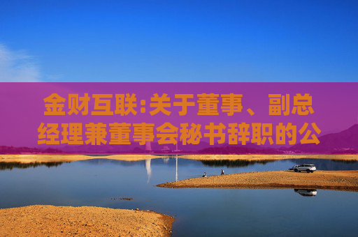 金财互联:关于董事、副总经理兼董事会秘书辞职的公告