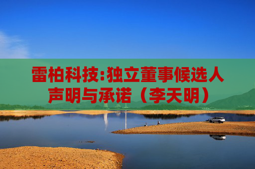 雷柏科技:独立董事候选人声明与承诺（李天明）