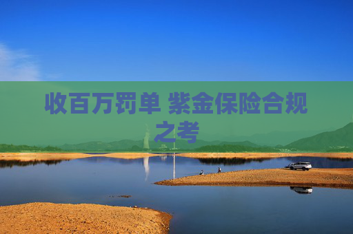 收百万罚单 紫金保险合规之考