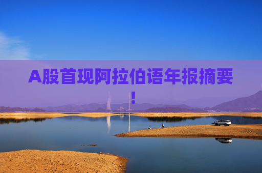 A股首现阿拉伯语年报摘要！