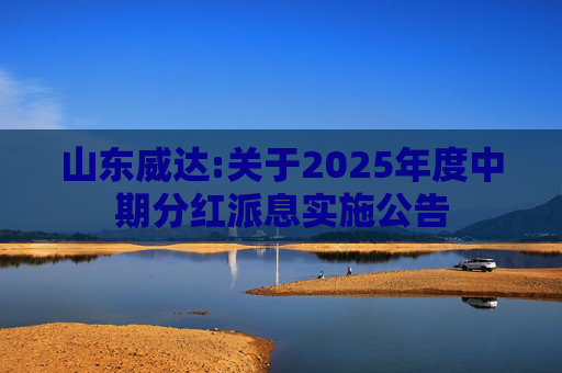 山东威达:关于2025年度中期分红派息实施公告