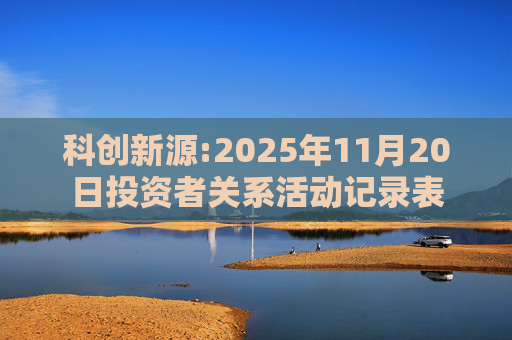 科创新源:2025年11月20日投资者关系活动记录表