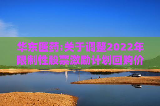 华东医药:关于调整2022年限制性股票激励计划回购价格的公告