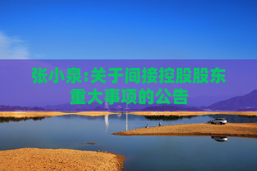 张小泉:关于间接控股股东重大事项的公告