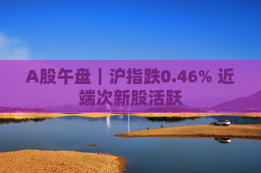 A股午盘|沪指跌0.46% 近端次新股活跃