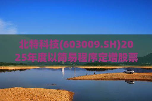 北特科技(603009.SH)2025年度以简易程序定增股票申请获审核通过