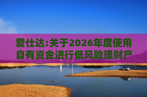 爱仕达:关于2026年度使用自有资金进行低风险理财产品投资的公告