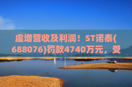 虚增营收及利润!ST诺泰(688076)罚款4740万元,受损投资者可索赔! 第1张 虚增营收及利润!ST诺泰(688076)罚款4740万元,受损投资者可索赔! 第1张