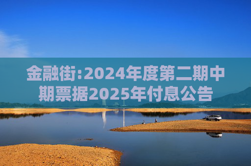 金融街:2024年度第二期中期票据2025年付息公告