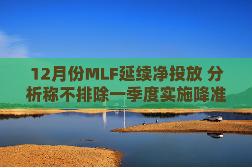 12月份MLF延续净投放 分析称不排除一季度实施降准的可能
