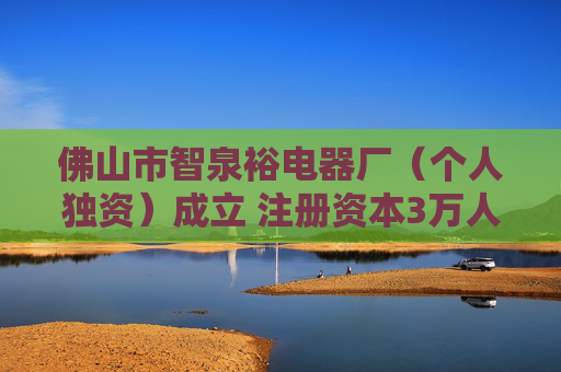 佛山市智泉裕电器厂（个人独资）成立 注册资本3万人民币