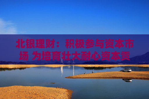 北银理财：积极参与资本市场 为培育壮大耐心资本贡献理财力量  第1张
