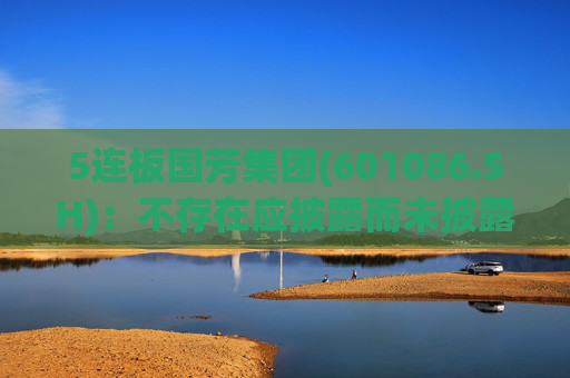5连板国芳集团(601086.SH)：不存在应披露而未披露的重大信息
