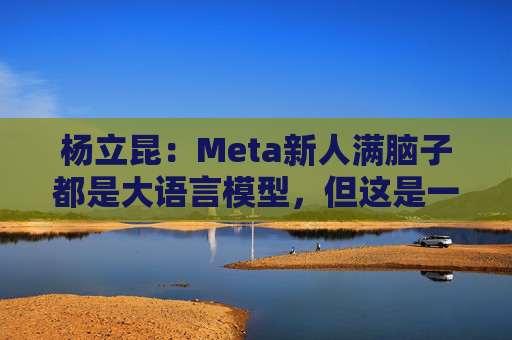 杨立昆:Meta新人满脑子都是大语言模型,但这是一条死胡同 第1张 杨立昆:Meta新人满脑子都是大语言模型,但这是一条死胡同 第1张