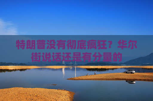 特朗普没有彻底疯狂？华尔街说话还是有分量的
