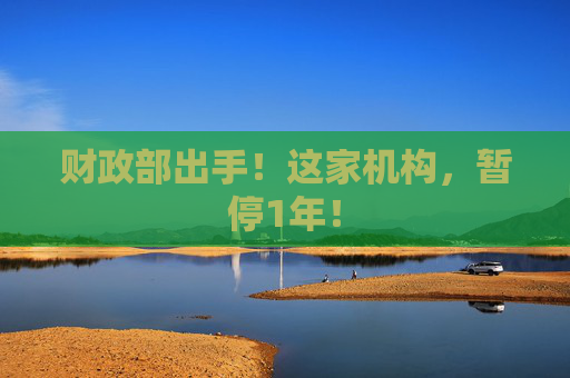 财政部出手！这家机构，暂停1年！