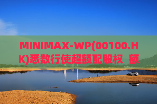 MINIMAX-WP(00100.HK)悉数行使超额配股权  额外筹资6.97亿港元