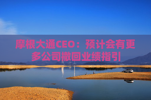 摩根大通CEO：预计会有更多公司撤回业绩指引  第1张