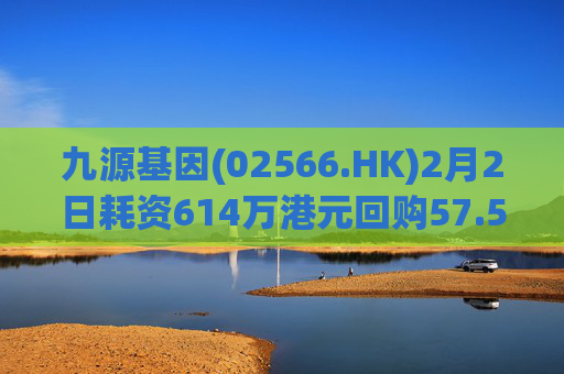 九源基因(02566.HK)2月2日耗资614万港元回购57.5万股