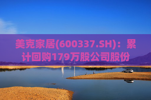 美克家居(600337.SH)：累计回购179万股公司股份