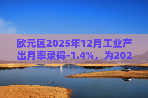 欧元区2025年12月工业产出月率录得-1.4%，为2025年4月以来最大降幅