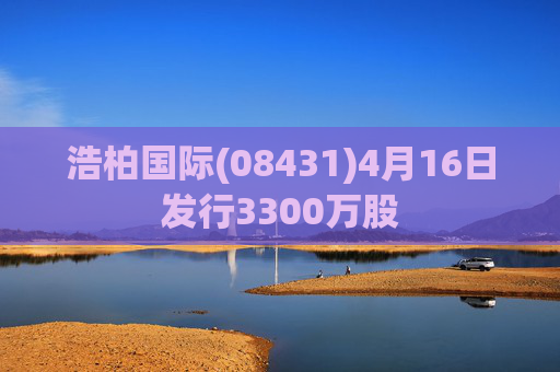 浩柏国际(08431)4月16日发行3300万股