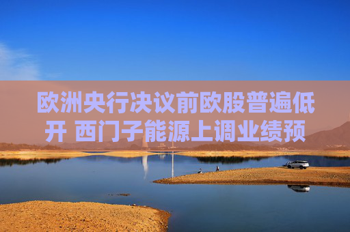 欧洲央行决议前欧股普遍低开 西门子能源上调业绩预期后股价飙升10%