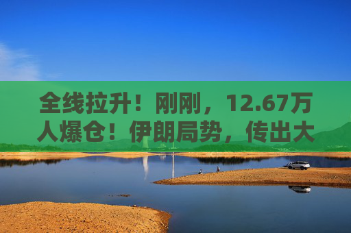 全线拉升！刚刚，12.67万人爆仓！伊朗局势，传出大消息！