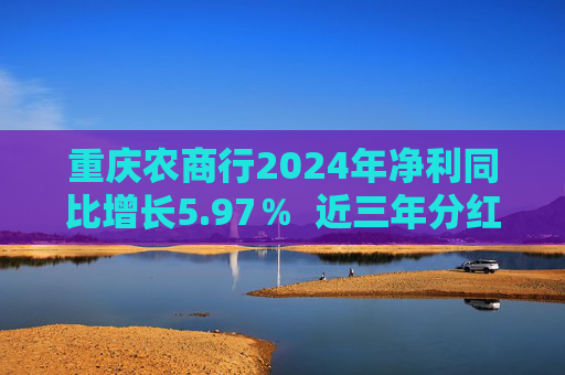 重庆农商行2024年净利同比增长5.97％  近三年分红比例均超30%