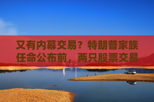 又有内幕交易？特朗普家族任命公布前，两只股票交易量飙升