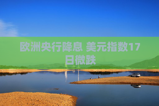 欧洲央行降息 美元指数17日微跌  第1张