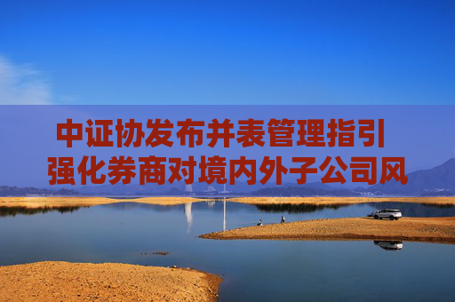 中证协发布并表管理指引  强化券商对境内外子公司风险垂直管理