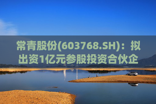 常青股份(603768.SH)：拟出资1亿元参股投资合伙企业