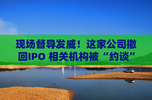 现场督导发威！这家公司撤回IPO 相关机构被“约谈”  第1张