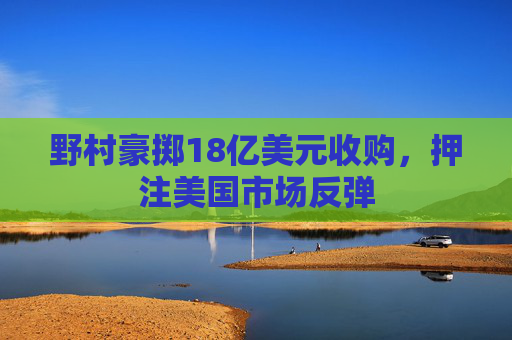 野村豪掷18亿美元收购，押注美国市场反弹