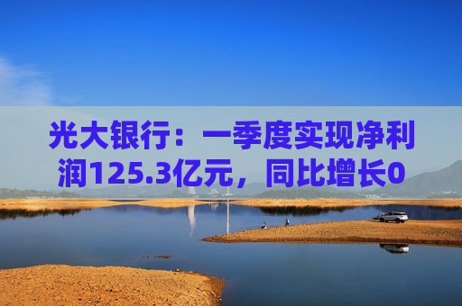 光大银行：一季度实现净利润125.3亿元，同比增长0.3%  第1张