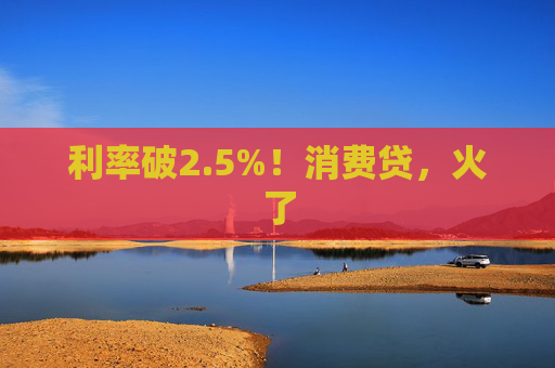 利率破2.5%！消费贷，火了  第1张