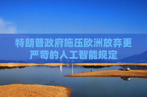 特朗普政府施压欧洲放弃更严苛的人工智能规定