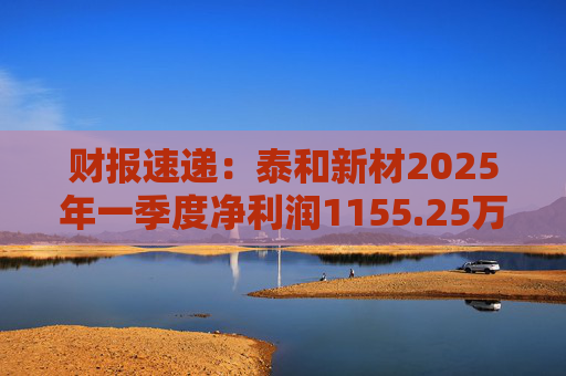财报速递：泰和新材2025年一季度净利润1155.25万元