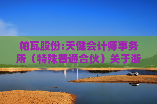 帕瓦股份:天健会计师事务所（特殊普通合伙）关于浙江帕瓦新能源股份有限公司2024年度非经营性资金占用及其他关联资金往来情况的专项审计说明