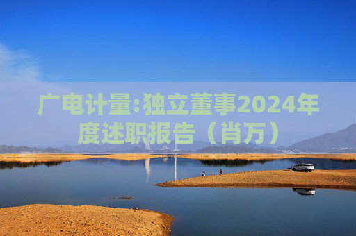 广电计量:独立董事2024年度述职报告（肖万）