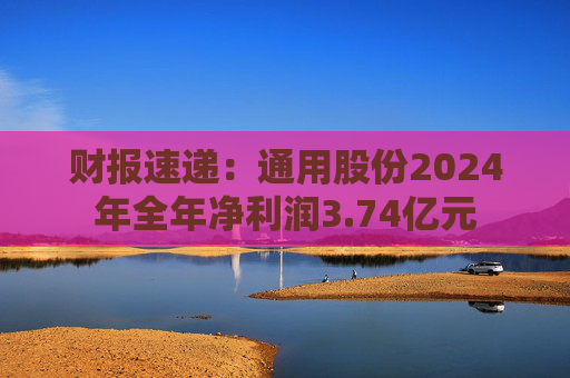 财报速递：通用股份2024年全年净利润3.74亿元