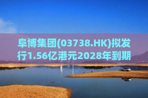阜博集团(03738.HK)拟发行1.56亿港元2028年到期零息可换股债券