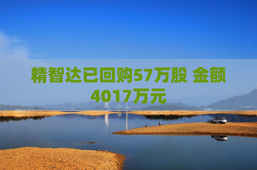 精智达已回购57万股 金额4017万元