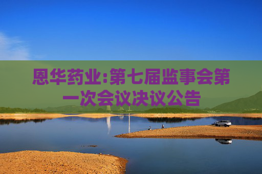 恩华药业:第七届监事会第一次会议决议公告