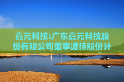 嘉元科技:广东嘉元科技股份有限公司董事减持股份计划公告  第1张