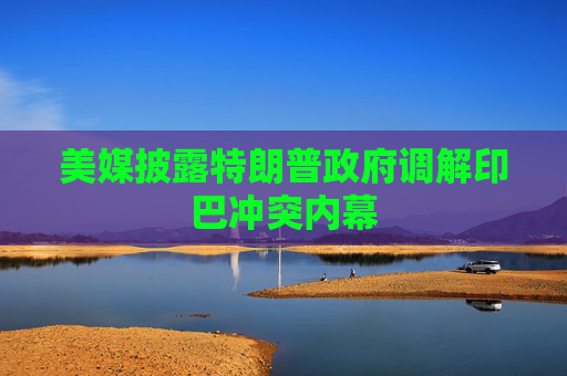 美媒披露特朗普政府调解印巴冲突内幕