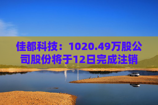 佳都科技：1020.49万股公司股份将于12日完成注销