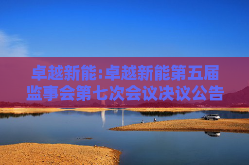 卓越新能:卓越新能第五届监事会第七次会议决议公告