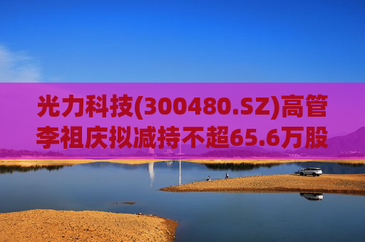 光力科技(300480.SZ)高管李祖庆拟减持不超65.6万股